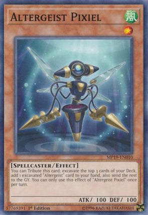 Altergeist Pixiel (Common / Short Print) [MP19-EN010] 1st Edition