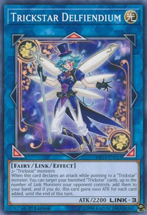 Trickstar Delfiendium (Common / Short Print) [MP19-EN023] 1st Edition