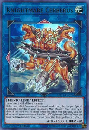 Knightmare Cerberus (Ultra Rare) [MP19-EN026] 1st Edition