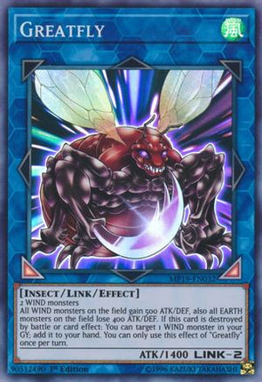 Greatfly (Super Rare) [MP19-EN032] 1st Edition