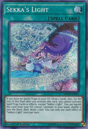 Sekka's Light (Prismatic Secret Rare) [MP19-EN041] Unlimited