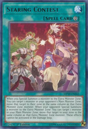 Staring Contest (Rare) [MP19-EN042] Unlimited