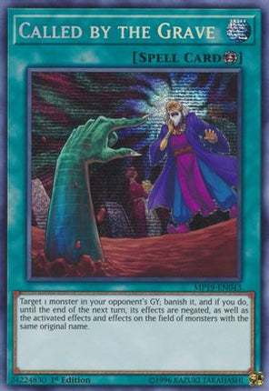 Called by the Grave (Prismatic Secret Rare) [MP19-EN043] Unlimited