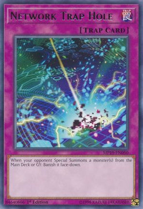 Network Trap Hole (Rare) [MP19-EN050] 1st Edition