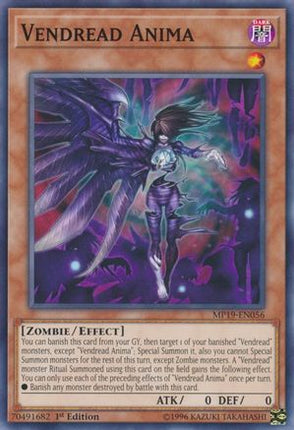 Vendread Anima (Common / Short Print) [MP19-EN056] 1st Edition