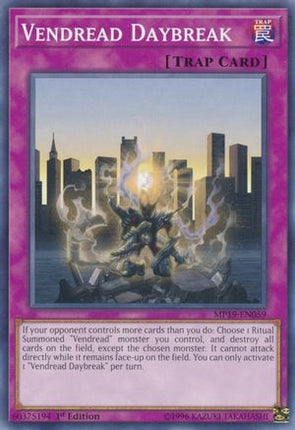 Vendread Daybreak (Common / Short Print) [MP19-EN059] Unlimited