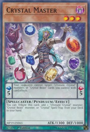 Crystal Master (Common / Short Print) [MP19-EN065] 1st Edition