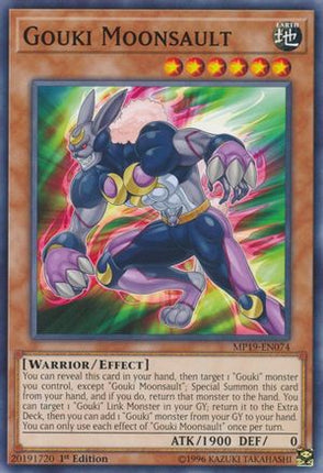 Gouki Moonsault (Common / Short Print) [MP19-EN074] Unlimited