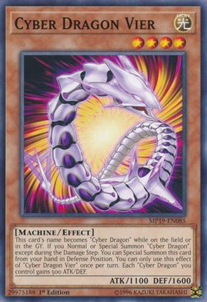Cyber Dragon Vier (Common / Short Print) [MP19-EN085] Unlimited