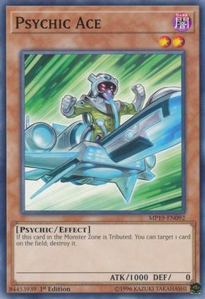 Psychic Ace (Common / Short Print) [MP19-EN092] 1st Edition