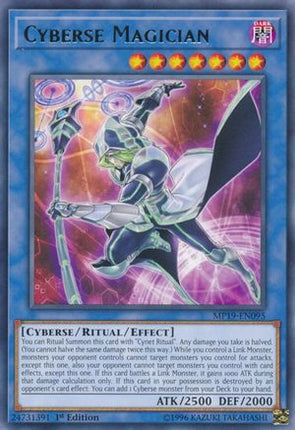 Cyberse Magician (Rare) [MP19-EN095] 1st Edition