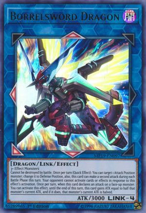 Borrelsword Dragon (Ultra Rare) [MP19-EN097] 1st Edition