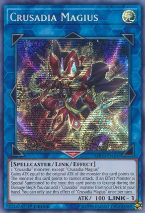 Crusadia Magius (Prismatic Secret Rare) [MP19-EN105] Unlimited