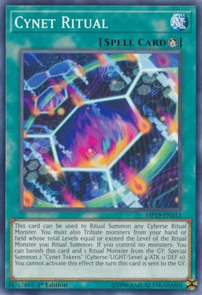 Cynet Ritual (Common / Short Print) [MP19-EN113] 1st Edition