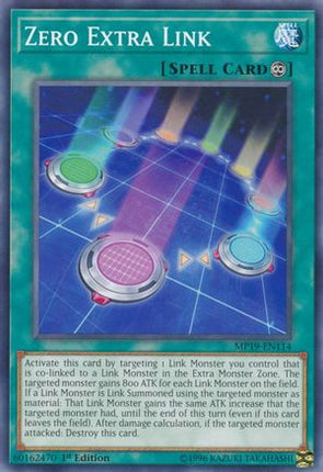 Zero Extra Link (Common / Short Print) [MP19-EN114] Unlimited