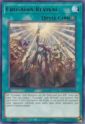 Crusadia Revival (Rare) [MP19-EN116] 1st Edition