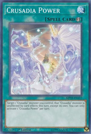Crusadia Power (Common / Short Print) [MP19-EN117] Unlimited