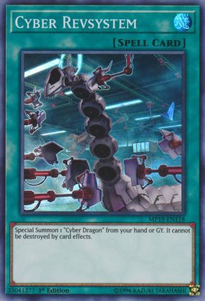 Cyber Revsystem (Super Rare) [MP19-EN118] 1st Edition