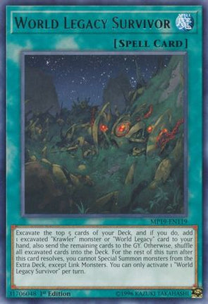 World Legacy Survivor (Rare) [MP19-EN119] Unlimited