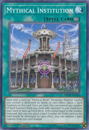Mythical Institution (Common / Short Print) [MP19-EN120] 1st Edition
