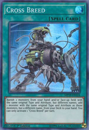 Cross Breed (Super Rare) [MP19-EN124] 1st Edition