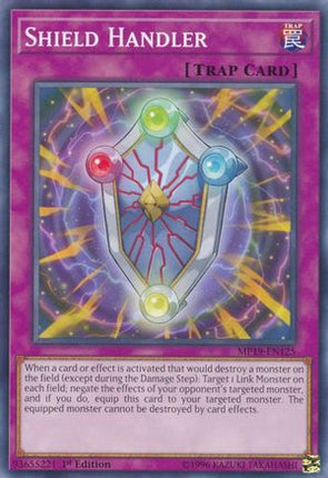 Shield Handler (Common / Short Print) [MP19-EN125] 1st Edition