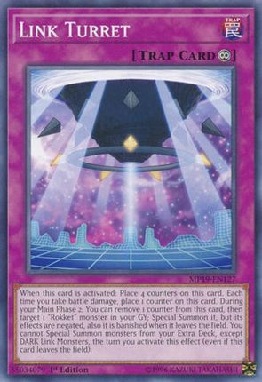 Link Turret (Common / Short Print) [MP19-EN127] 1st Edition