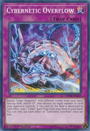 Cybernetic Overflow (Common / Short Print) [MP19-EN129] Unlimited