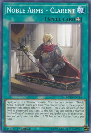 Noble Arms - Clarent (Common / Short Print) [MP19-EN144] Unlimited