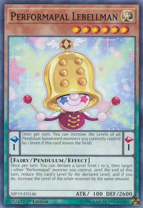 Performapal Lebellman (Common / Short Print) [MP19-EN146] 1st Edition