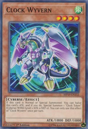 Clock Wyvern (Common / Short Print) [MP19-EN152] Unlimited