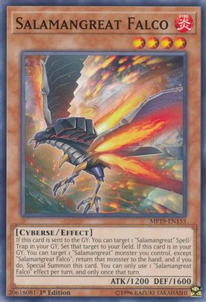 Salamangreat Falco (Common / Short Print) [MP19-EN155] 1st Edition