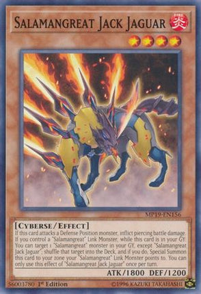 Salamangreat Jack Jaguar (Common / Short Print) [MP19-EN156] Unlimited