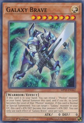 Galaxy Brave (Common / Short Print) [MP19-EN162] 1st Edition