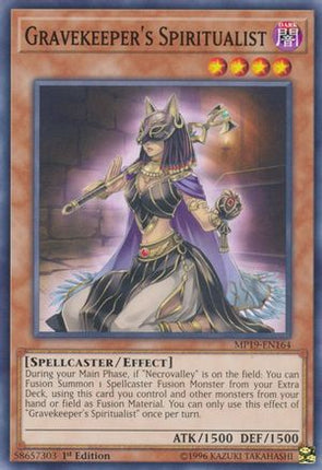 Gravekeeper's Spiritualist (Common / Short Print) [MP19-EN164] Unlimited