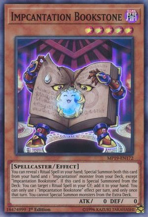 Impcantation Bookstone (Super Rare) [MP19-EN172] Unlimited