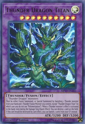 Thunder Dragon Titan (Ultra Rare) [MP19-EN182] Unlimited