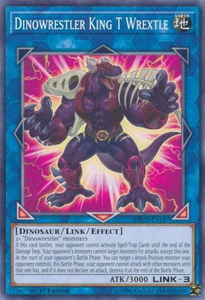 Dinowrestler King T Wrextle (Common / Short Print) [MP19-EN187] Unlimited
