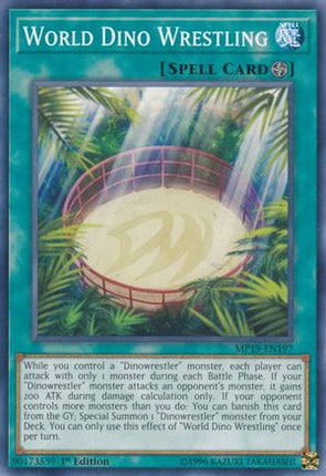 World Dino Wrestling (Common / Short Print) [MP19-EN197] Unlimited