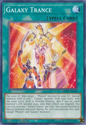 Galaxy Trance (Common / Short Print) [MP19-EN198] Unlimited