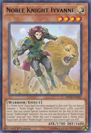 Noble Knight Iyvanne (Rare) [MP19-EN222] Unlimited