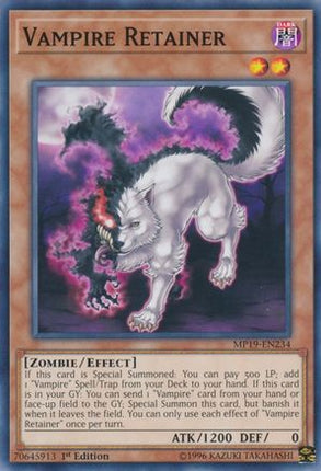 Vampire Retainer (Common / Short Print) [MP19-EN234] Unlimited