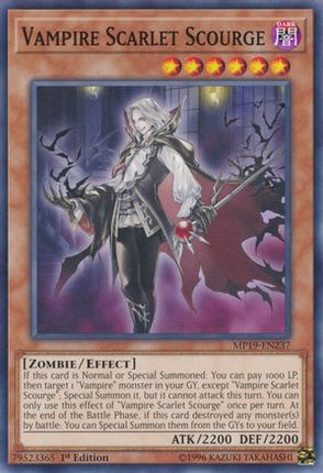 Vampire Scarlet Scourge (Common / Short Print) [MP19-EN237] Unlimited
