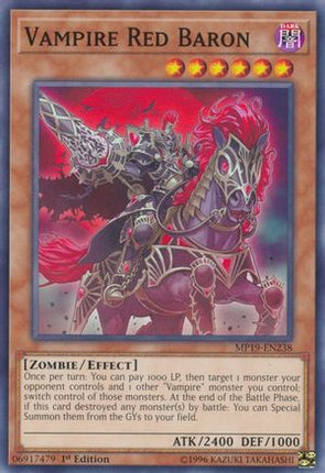 Vampire Red Baron (Common / Short Print) [MP19-EN238] 1st Edition