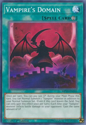 Vampire's Domain (Common / Short Print) [MP19-EN241] Unlimited