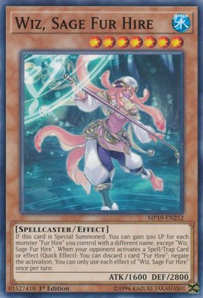 Wiz, Sage Fur Hire (Common / Short Print) [MP19-EN252] Unlimited