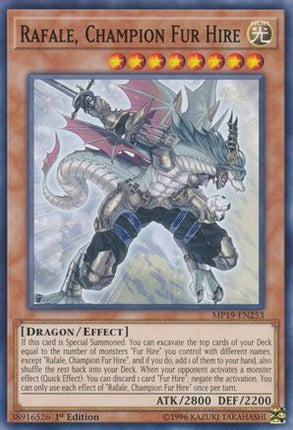 Rafale, Champion Fur Hire (Common / Short Print) [MP19-EN253] Unlimited