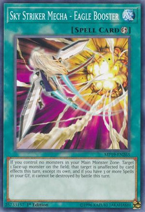 Sky Striker Mecha - Eagle Booster (Common / Short Print) [MP19-EN265] Unlimited