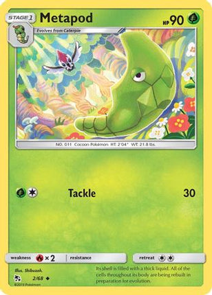 Metapod - 2/68 [Hidden Fates]
