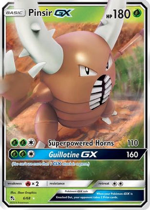 Pinsir GX - 6/68 [Hidden Fates] Holofoil